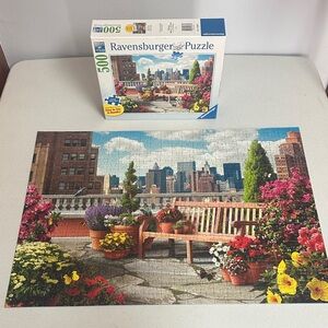 Ravensburger Vibrant City Terrace Puzzle - 500 Pieces